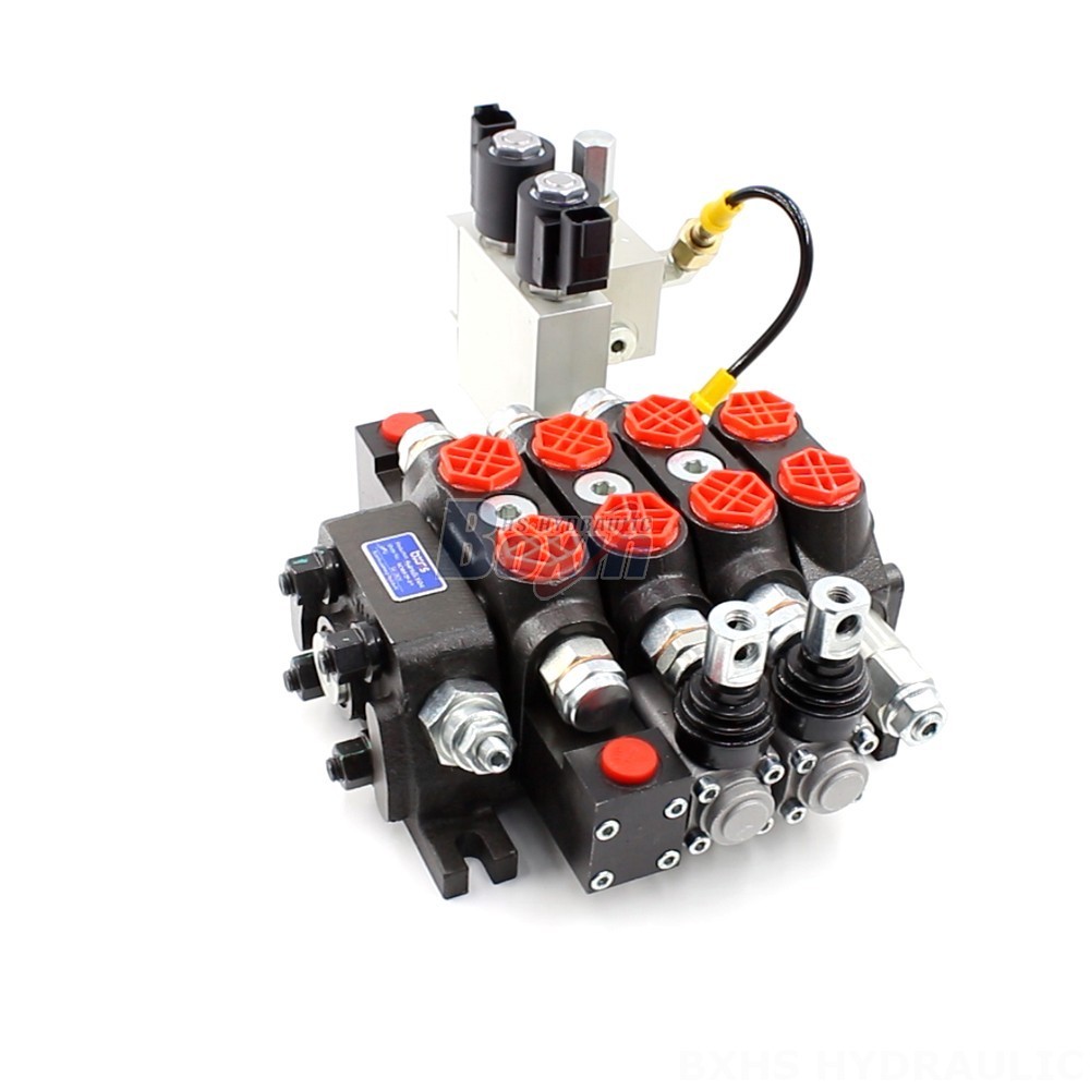 Manual Electro-hydraulic 2 Spool Directional Valve - DCV60 Series | Wholesale & OEM main image