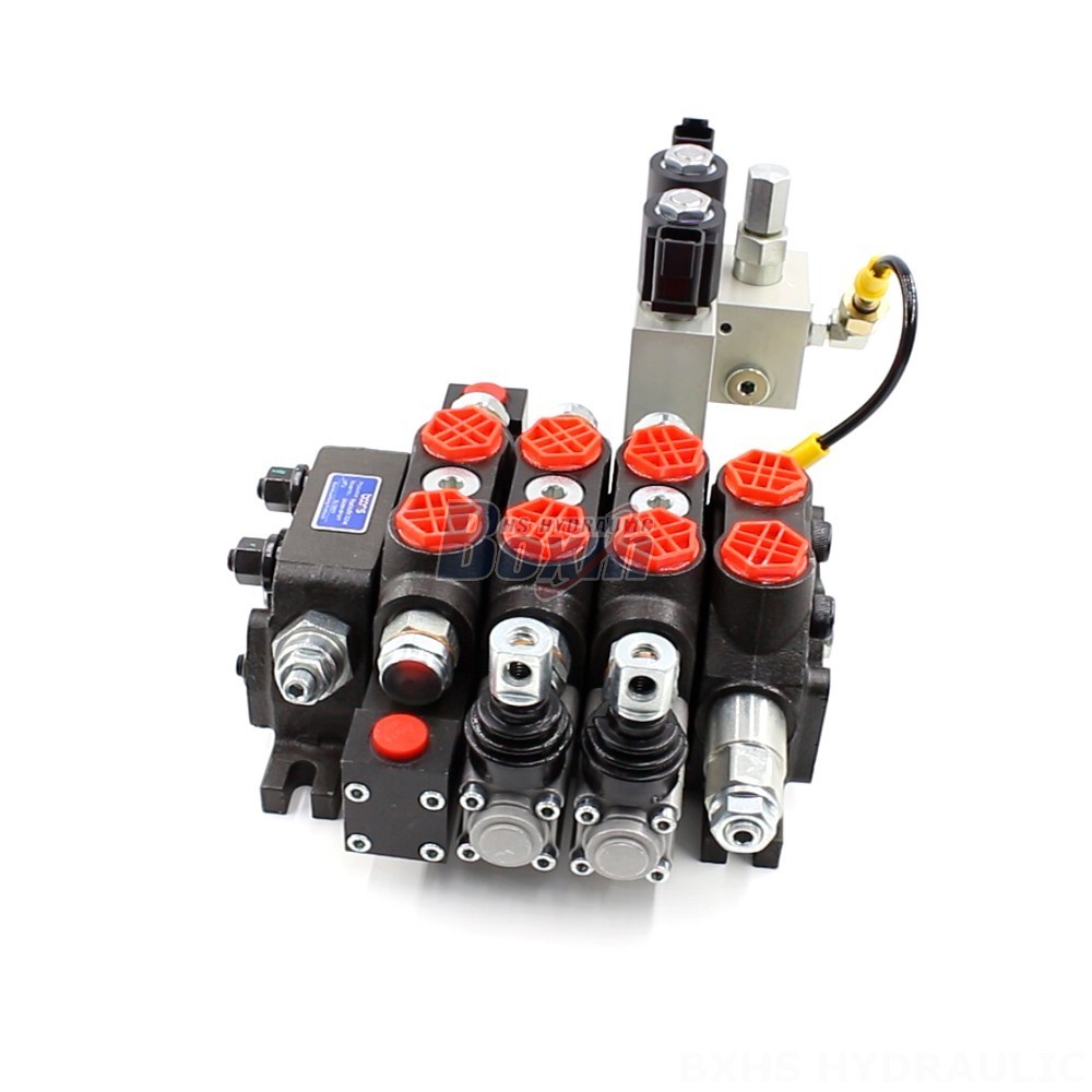DCV60 2-Spool Electro-hydraulic Directional Valve | Factory Direct & Customizable main image