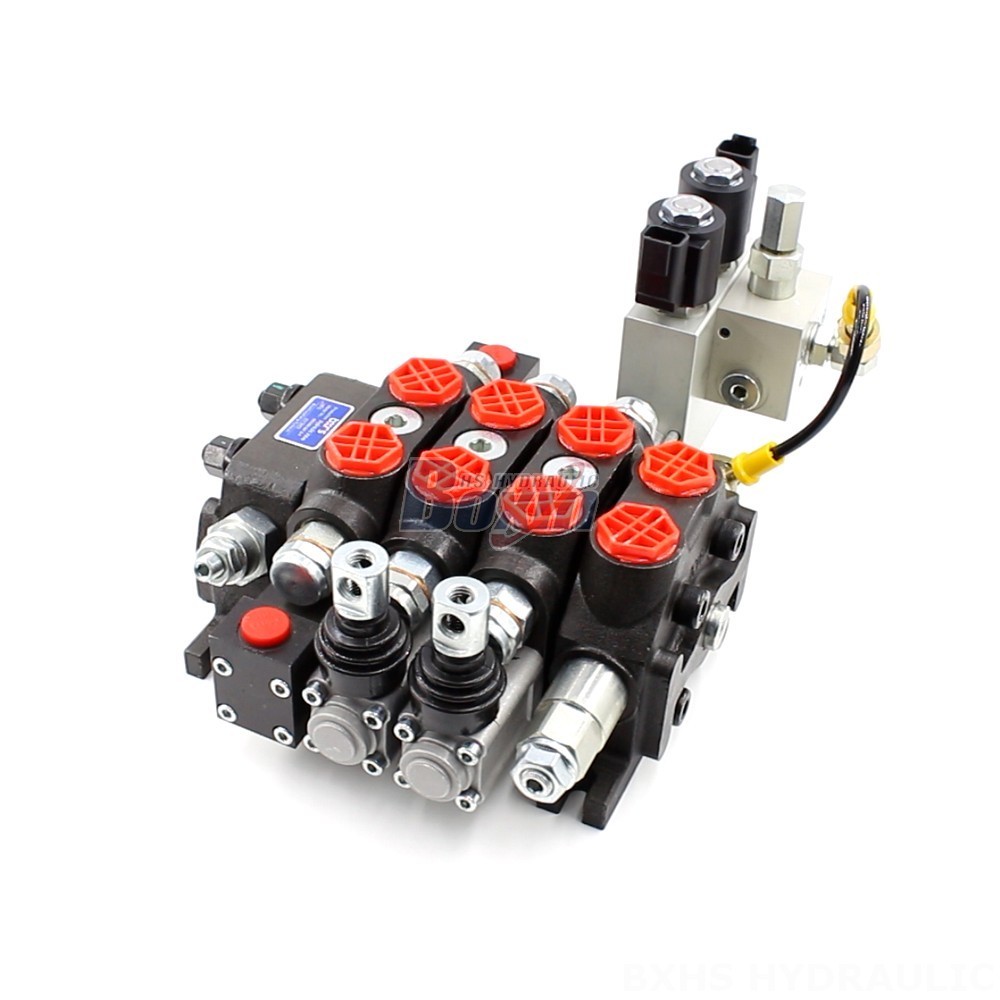 Manual Electro-hydraulic 2 Spool Directional Valve - DCV60 Series | Wholesale & OEM main image