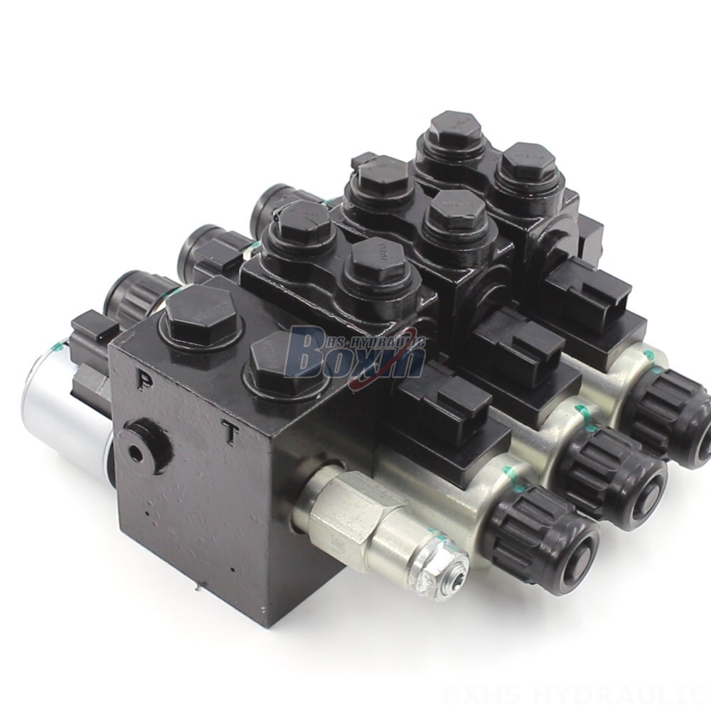 Sawmill Hydraulic Valve 3-Spool Solenoid Valve | HDCF50 Model | Factory Direct & Customizable main image