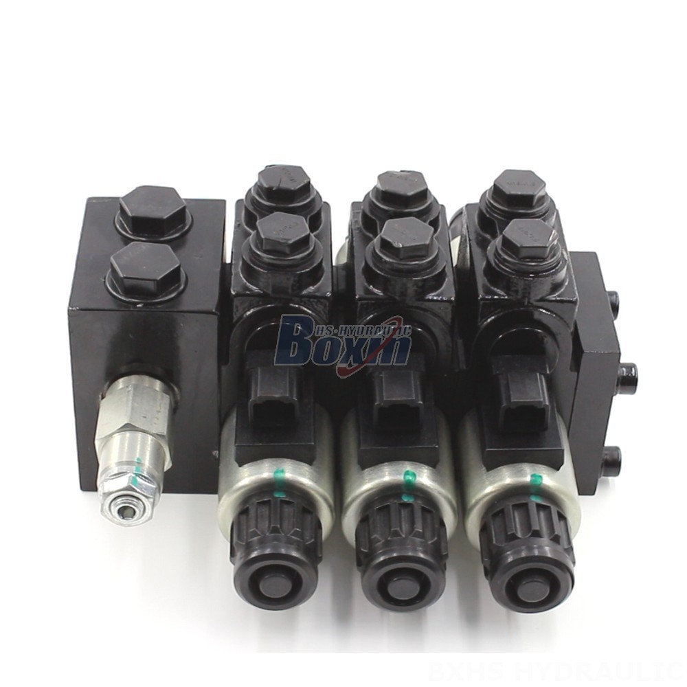 Sawmill Hydraulic Valve 3-Spool Solenoid Valve | HDCF50 Model | Factory Direct & Customizable main image