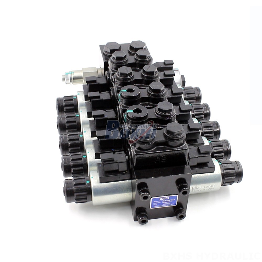 Log Splitter Hydraulic Valve Hydraulic Solenoid Control Valve - HDCF50 Series | Wholesale & OEM main image