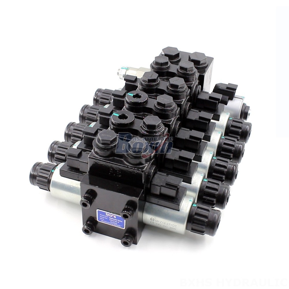 5-Spool Solenoid Valve | HDCF50 Model | Direct from Manufacturer & Customizable main image