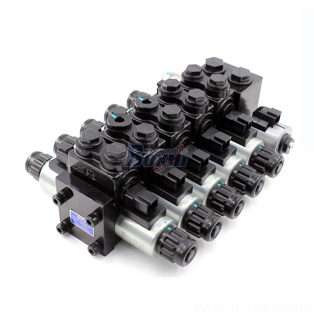 Log Splitter Hydraulic Valve Hydraulic Solenoid Control Valve - HDCF50 Series | Wholesale & OEM main image