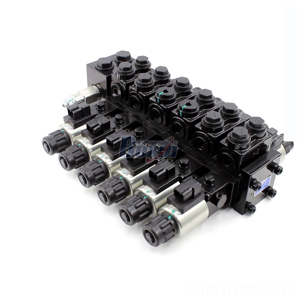 Hydraulic Steering Unit 6-Spool Solenoid Valve | HDCF50 Model | Factory Direct & Customizable cover photo
