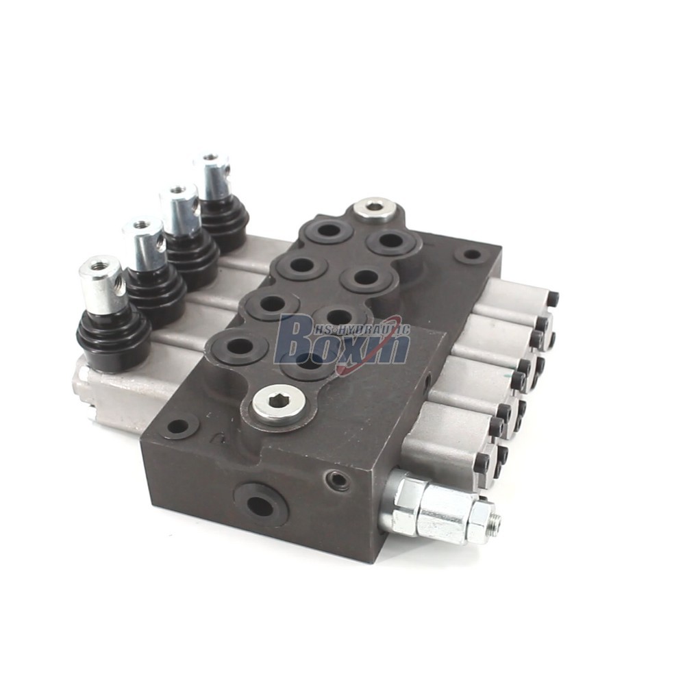 HS45 Manual 4 Spool Monoblock Directional Valve for Hydraulic Systems cover photo