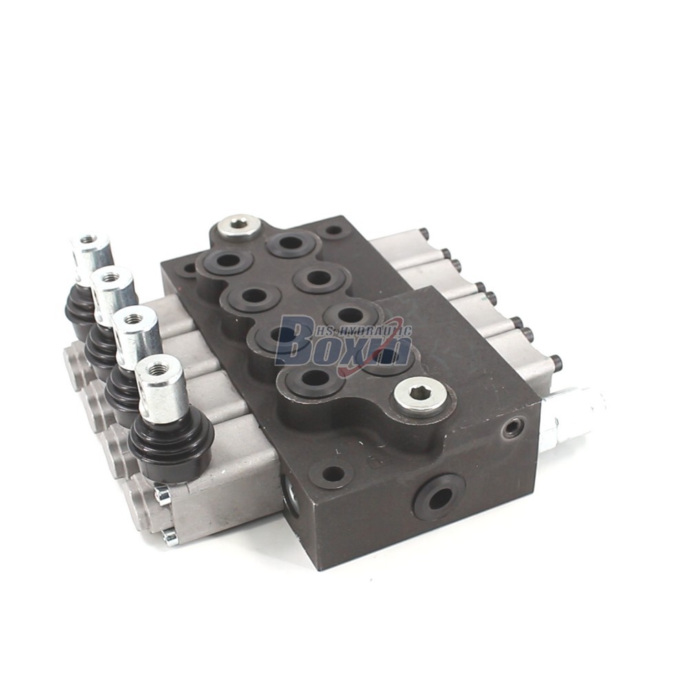HS45 Manual 4 Spool Monoblock Directional Valve for Hydraulic Systems main image