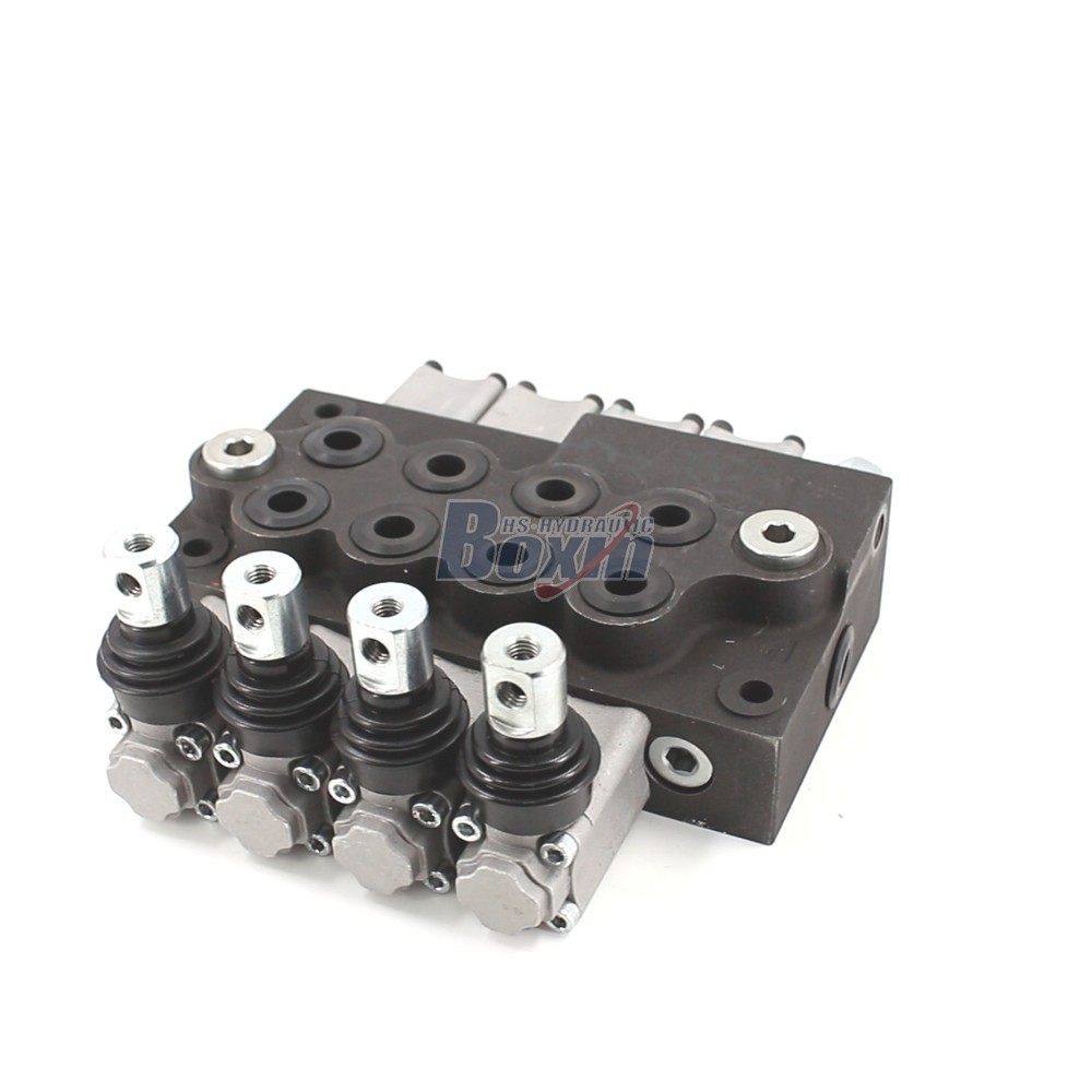 Direct Factory Price HS45 Manual 4 Spool Monoblock Directional Valve cover photo