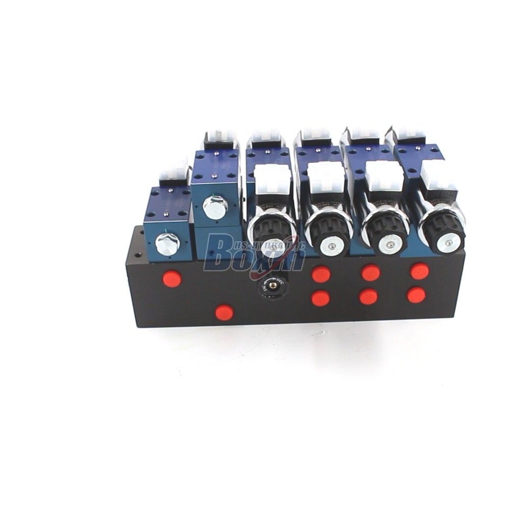 Wholesale HSBS06 6 Spool Solenoid Valve from Hydraulic Factory cover photo