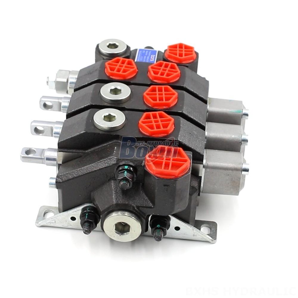 Hydraulic Directions Hydraulic Valve Solutions: Manual 3 Spool Monoblock Directional Valves cover photo