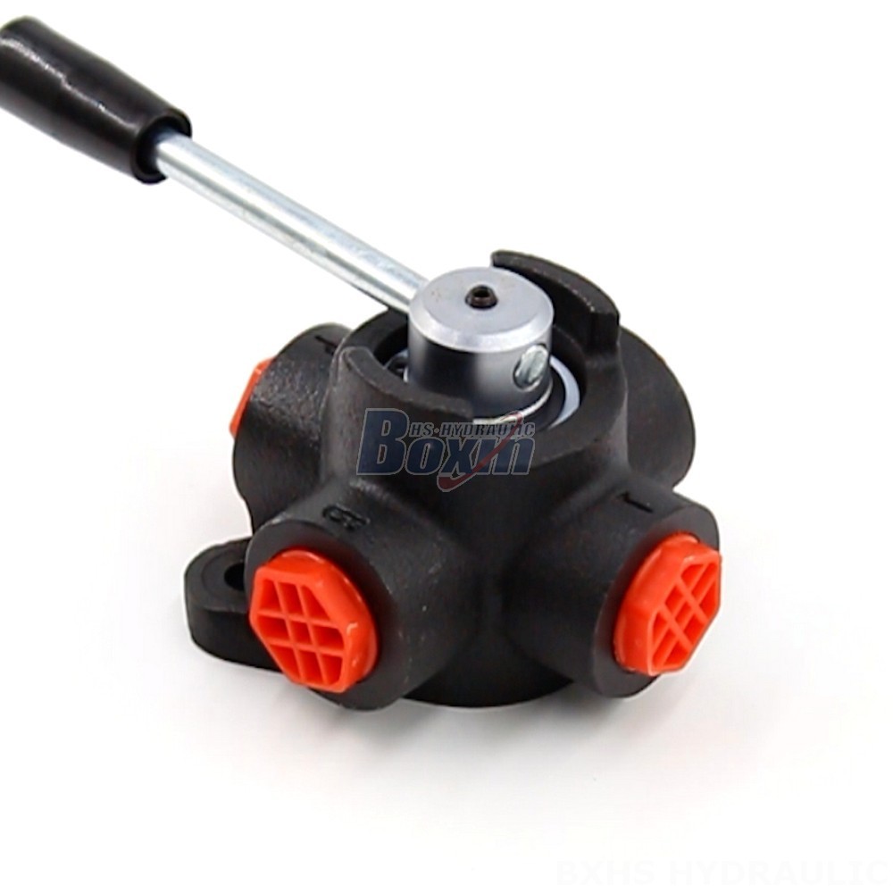 Joystick Valve Block Manual 2 Spool Flow Diverter Valve - Hydraulic Components Manufacturer main image