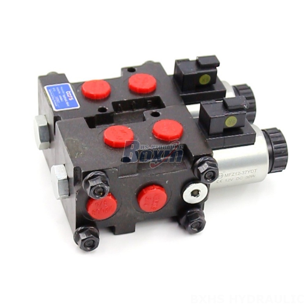 Electric Hydraulic Control Manual 2 Spool Flow Diverter Valve - HSV06 Series | Wholesale & OEM cover photo