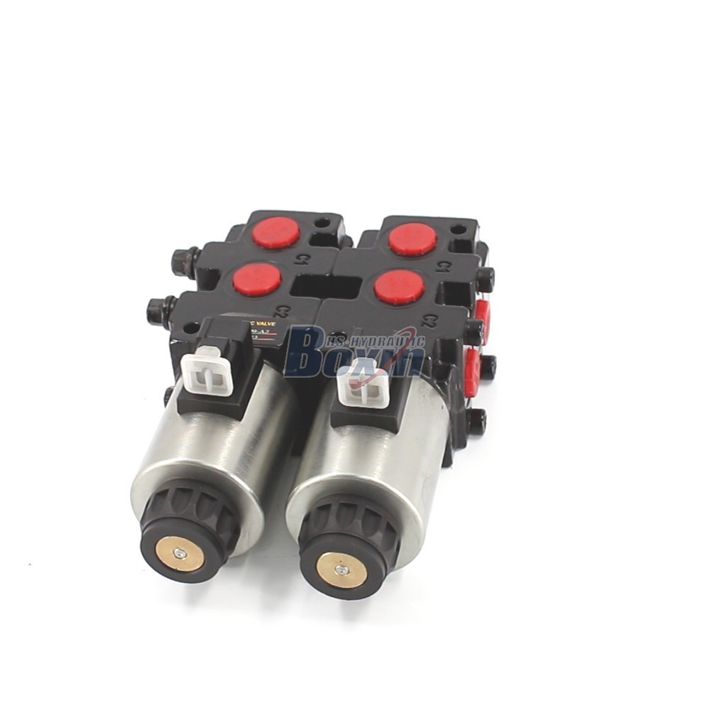 Factory Wholesale HSV09 Solenoid 2 Spool Flow Diverter Valve main image
