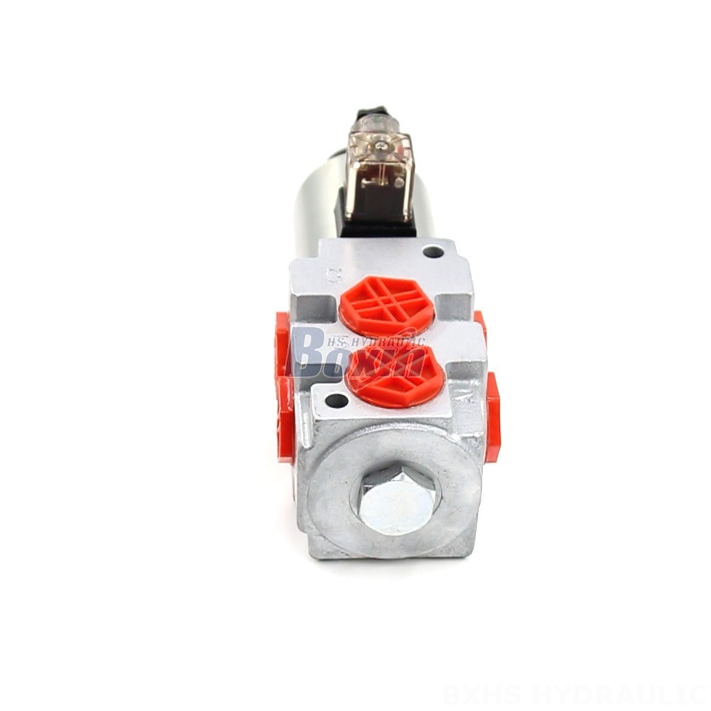 Boxin Huasheng Hydraulic Solenoid 1 Spool Flow Diverter Valve - HSV09-DKL | OEM and Wholesale main image