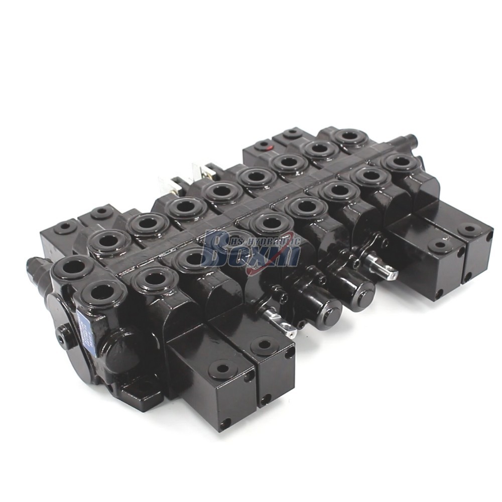 HSW50 Series 8 Spool Monoblock Control Valve for Hydraulic Systems cover photo
