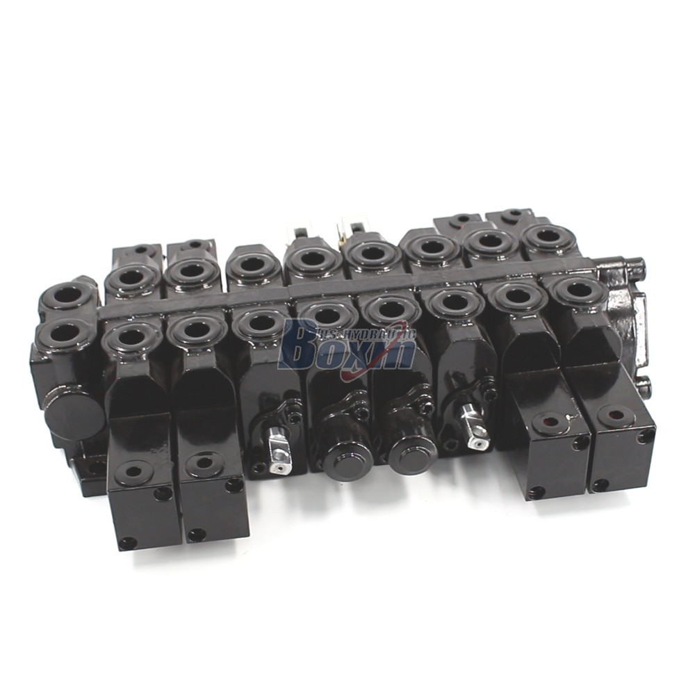 8 Spool Hydraulic Directional Control Valve HSW50 Manual Override cover photo