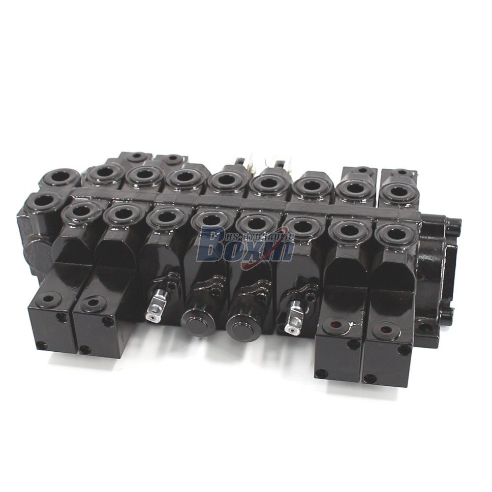 HSW50 Series 8 Spool Monoblock Control Valve for Hydraulic Systems main image