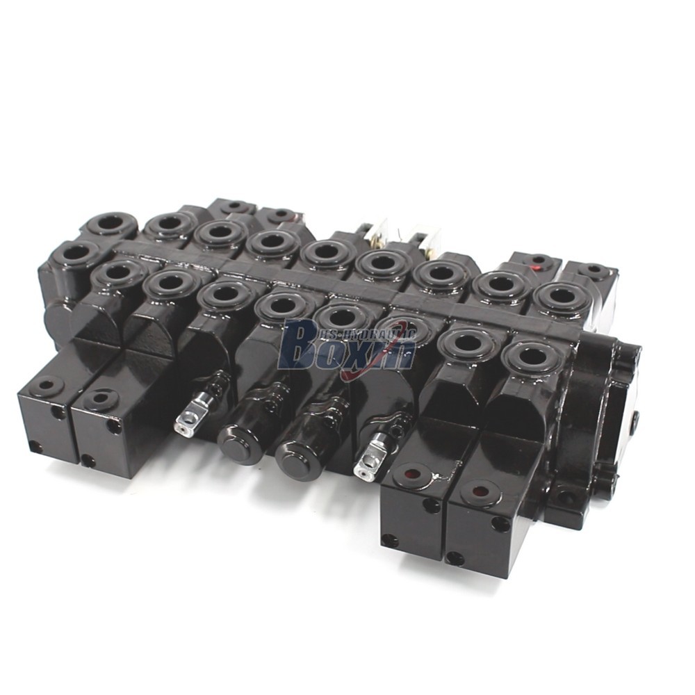 Industrial HSW50 8 Spool Hydraulic and Manual Directional Valve cover photo