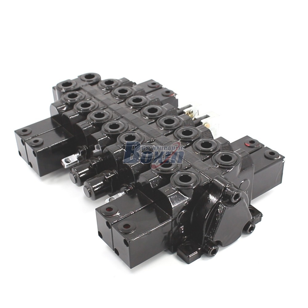 Factory Price HSW50 8 Spool Monoblock Directional Control Valve cover photo
