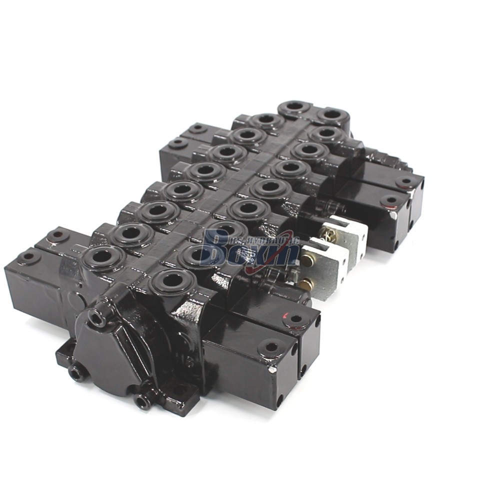Industrial HSW50 8 Spool Hydraulic and Manual Directional Valve main image
