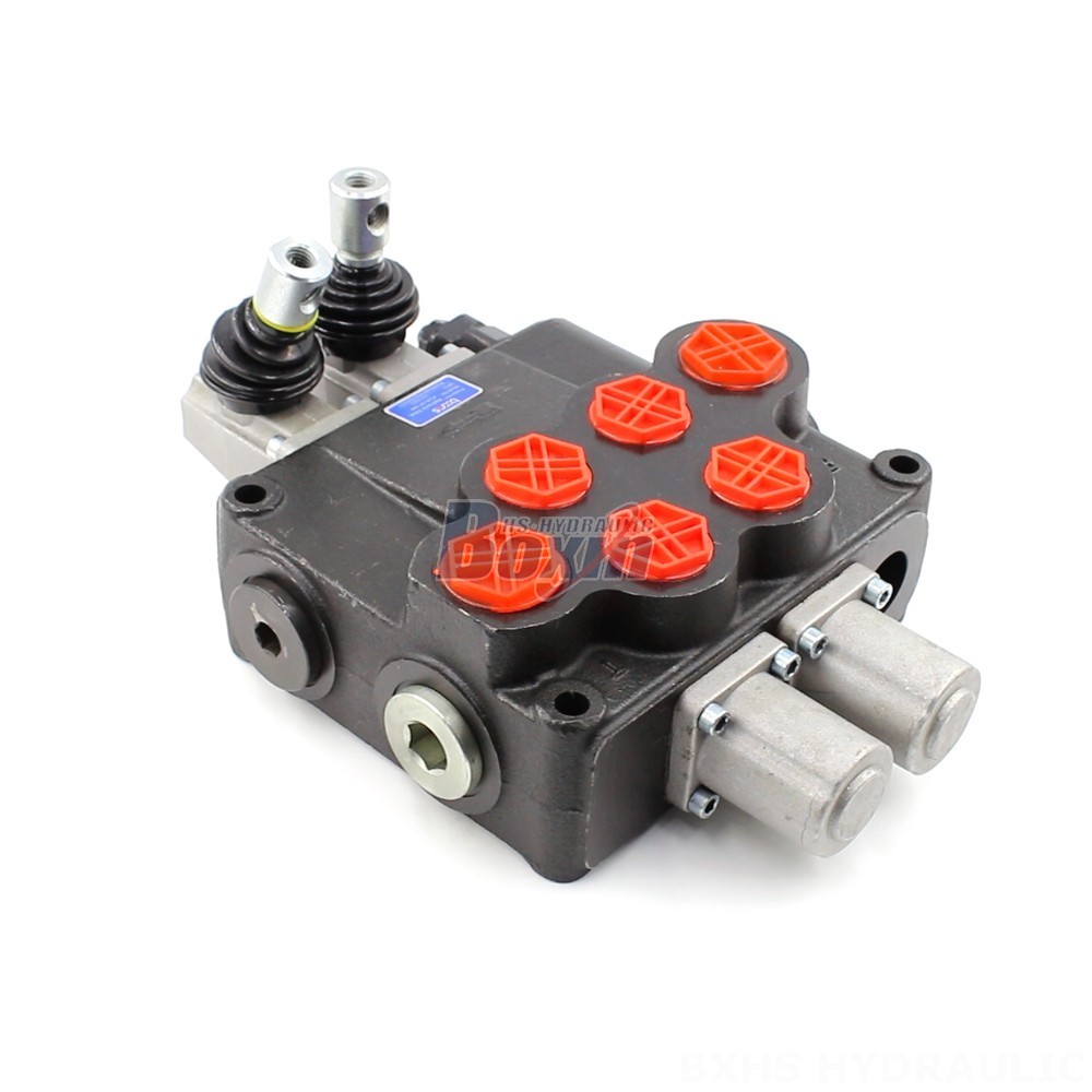 12v Electric Hydraulic Valve Manual Monoblock Directional Valve - P120 Series | Wholesale & OEM main image