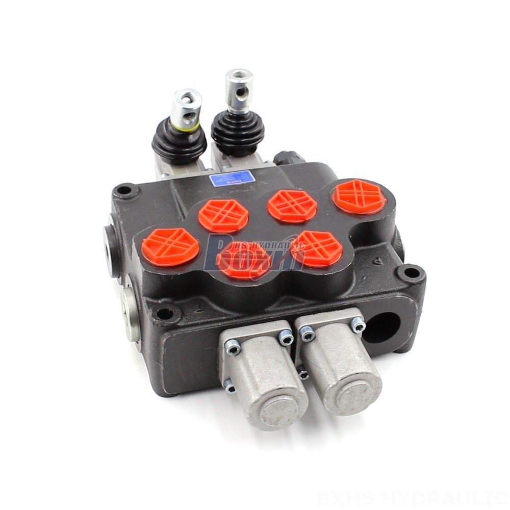 Hydraulic Multi-way Valve 2-Spool Hydraulic Valve | P120 Model | Factory Direct & Customizable main image