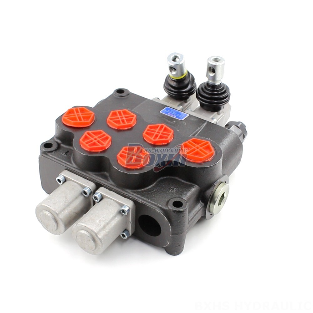 Hydraulic Multi-way Valve 2-Spool Hydraulic Valve | P120 Model | Factory Direct & Customizable main image