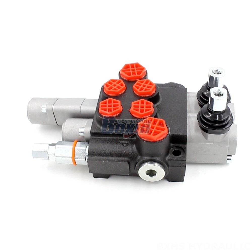4 Way Hydraulic Diverter Valve High-Performance Hydraulic Valve: P40-AQF-G38-G12 Manual 2 Spool cover photo