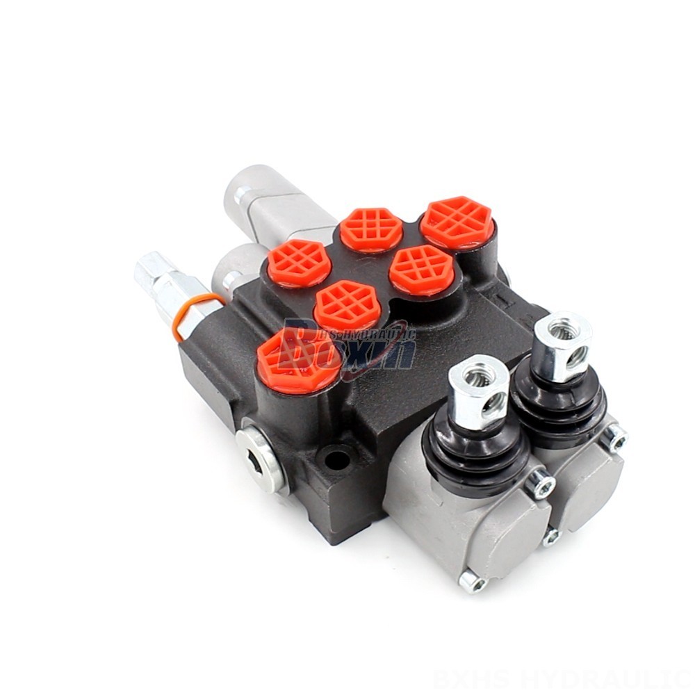 4 Way Hydraulic Diverter Valve High-Performance Hydraulic Valve: P40-AQF-G38-G12 Manual 2 Spool main image