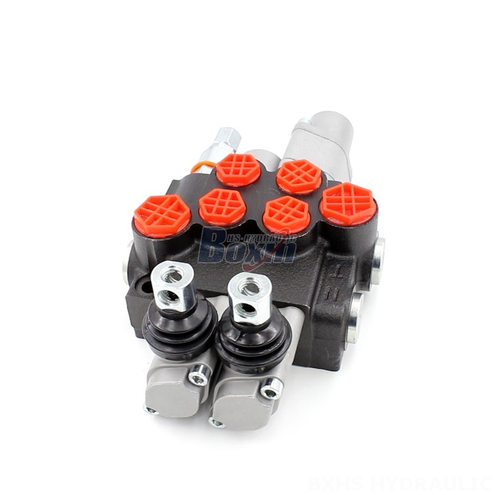 4 Way Hydraulic Diverter Valve High-Performance Hydraulic Valve: P40-AQF-G38-G12 Manual 2 Spool main image