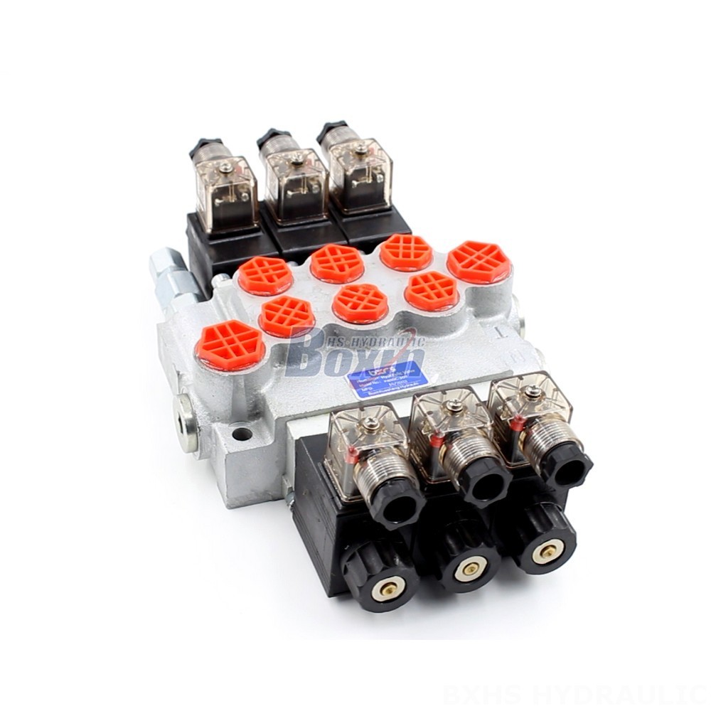 P40-DKL Solenoid 3 Spool Monoblock Directional Valve | Manufacturer & Global Supplier main image