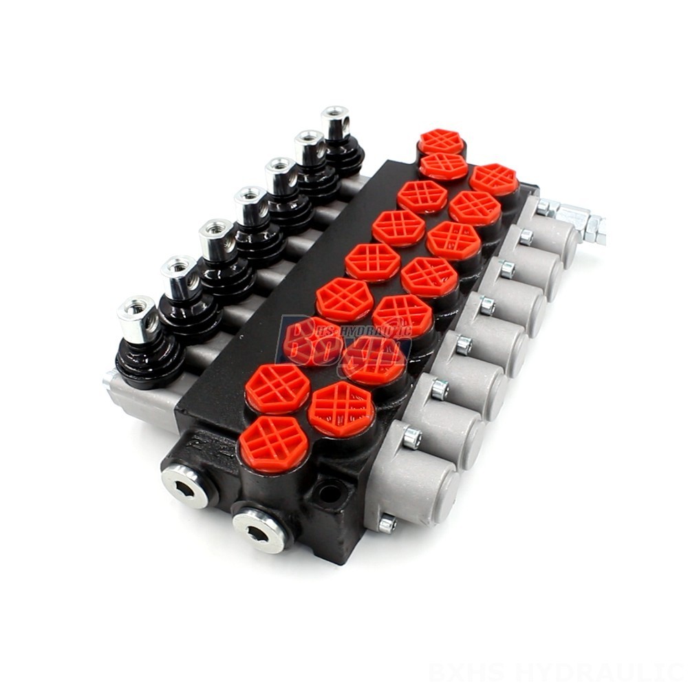 Manual Hydraulic Valve 700 Barhawe 7-Spool Directional Valves: Precision and Efficiency Defined main image