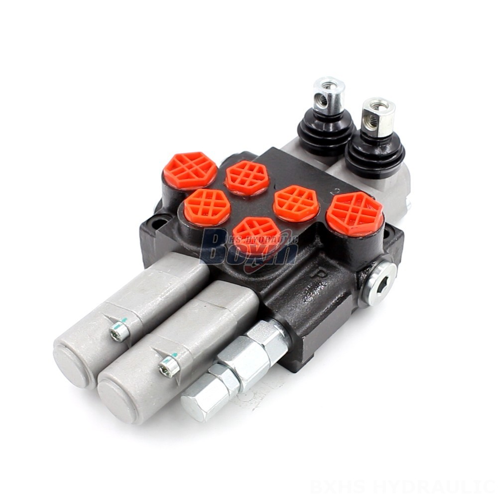 Control Valve 2 Spool Monoblock Directional Valve - P40-G12-G38-2QTW | Wholesale & OEM cover photo