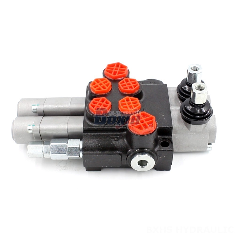 Control Valve 2 Spool Monoblock Directional Valve - P40-G12-G38-2QTW | Wholesale & OEM main image