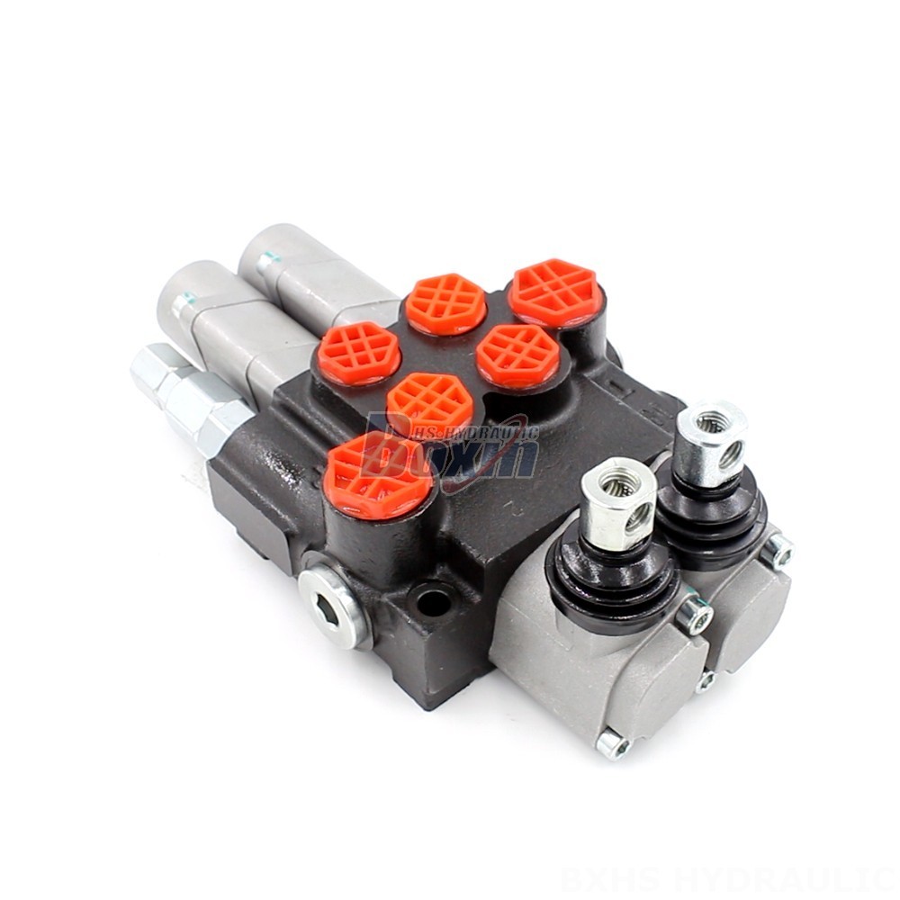 Control Valve 2 Spool Monoblock Directional Valve - P40-G12-G38-2QTW | Wholesale & OEM main image
