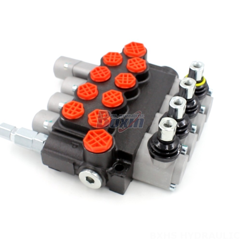 P40-G12-G38-3OT-OTW Manual 4 Spool Monoblock Directional Valve | Global Supplier main image