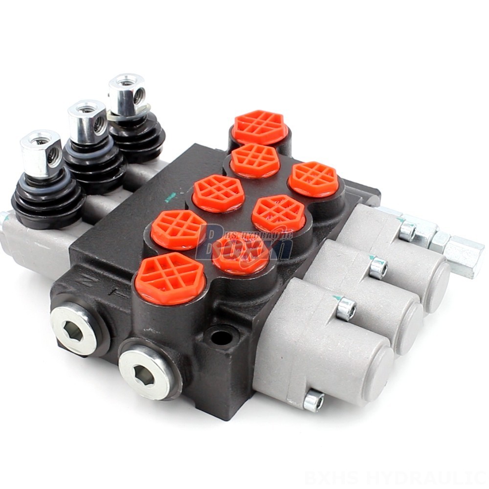 3 Spool Directional Control Valve | P40-G12-G38-3OT | ISO Certified & Reliable main image