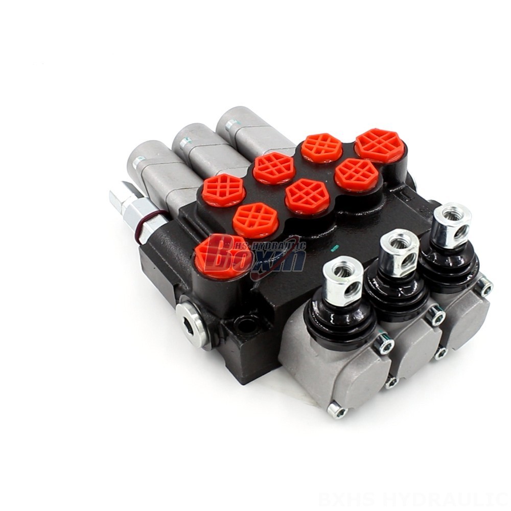 P40 Hydraulic Joystick Manual Monoblock Directional Valve - P40-G12-G38-3QTW | Factory & OEM main image