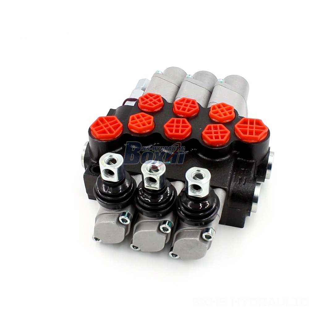 P40 Hydraulic Joystick Manual Monoblock Directional Valve - P40-G12-G38-3QTW | Factory & OEM main image