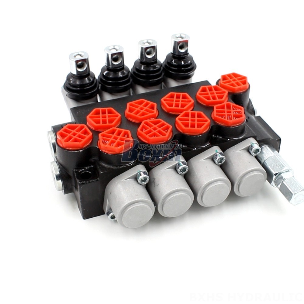 Hydraulic Oil Control Valve 4-Spool Directional Valve: Technical Data & Downloadable Resources cover photo