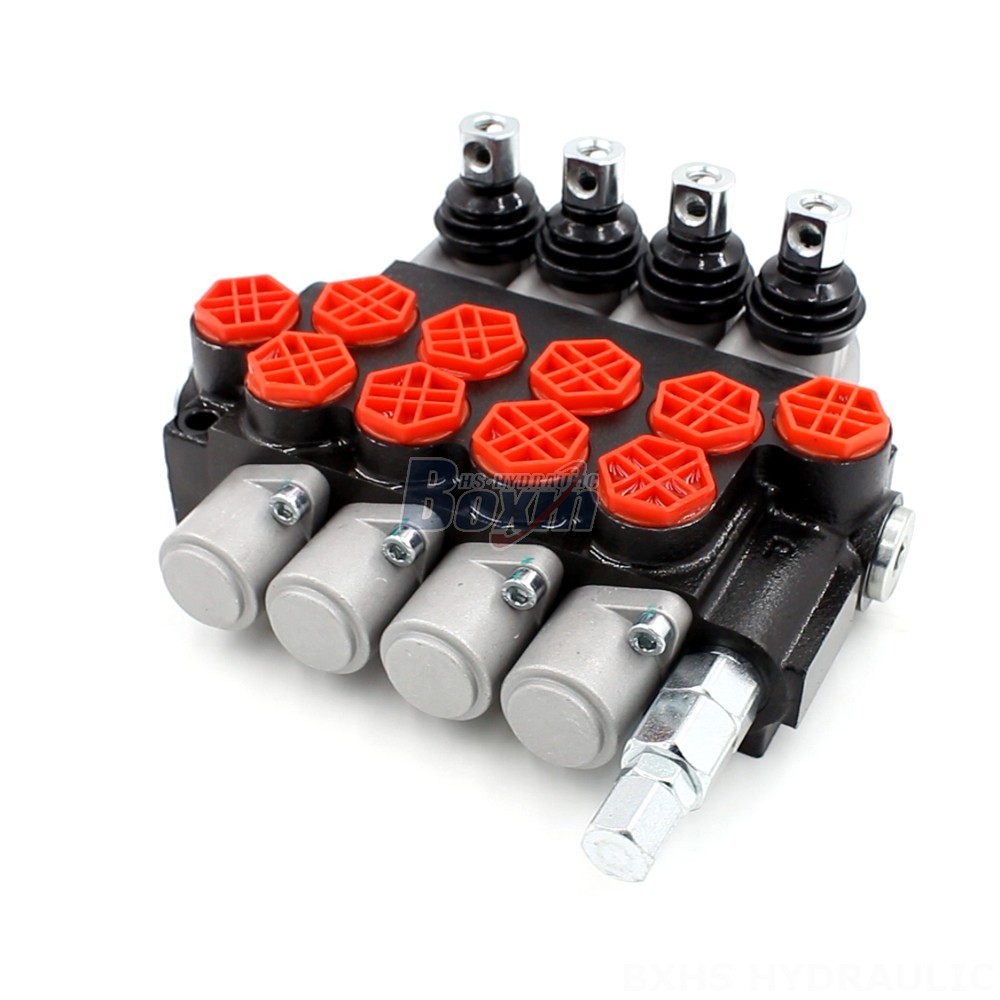 Hydraulic Oil Control Valve 4-Spool Directional Valve: Technical Data & Downloadable Resources main image