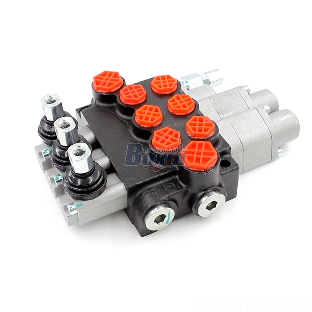 P40-G12-G38-OT-2QTW Manual 3 Spool Monoblock Directional Valve | Manufacturer & Global Supplier main image