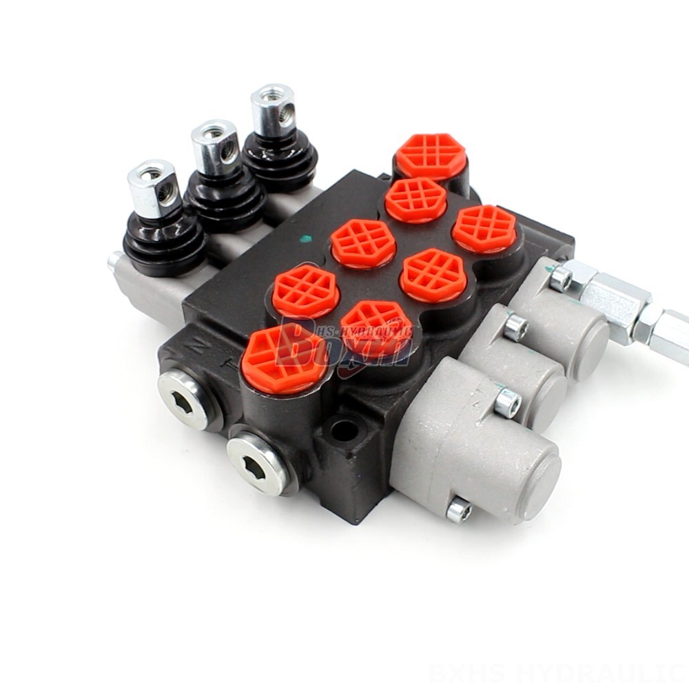 6 Port Selector Valve Hydraulic Valve P40-G12-G38-OT-OT-OT | Industrial Automation & Control main image