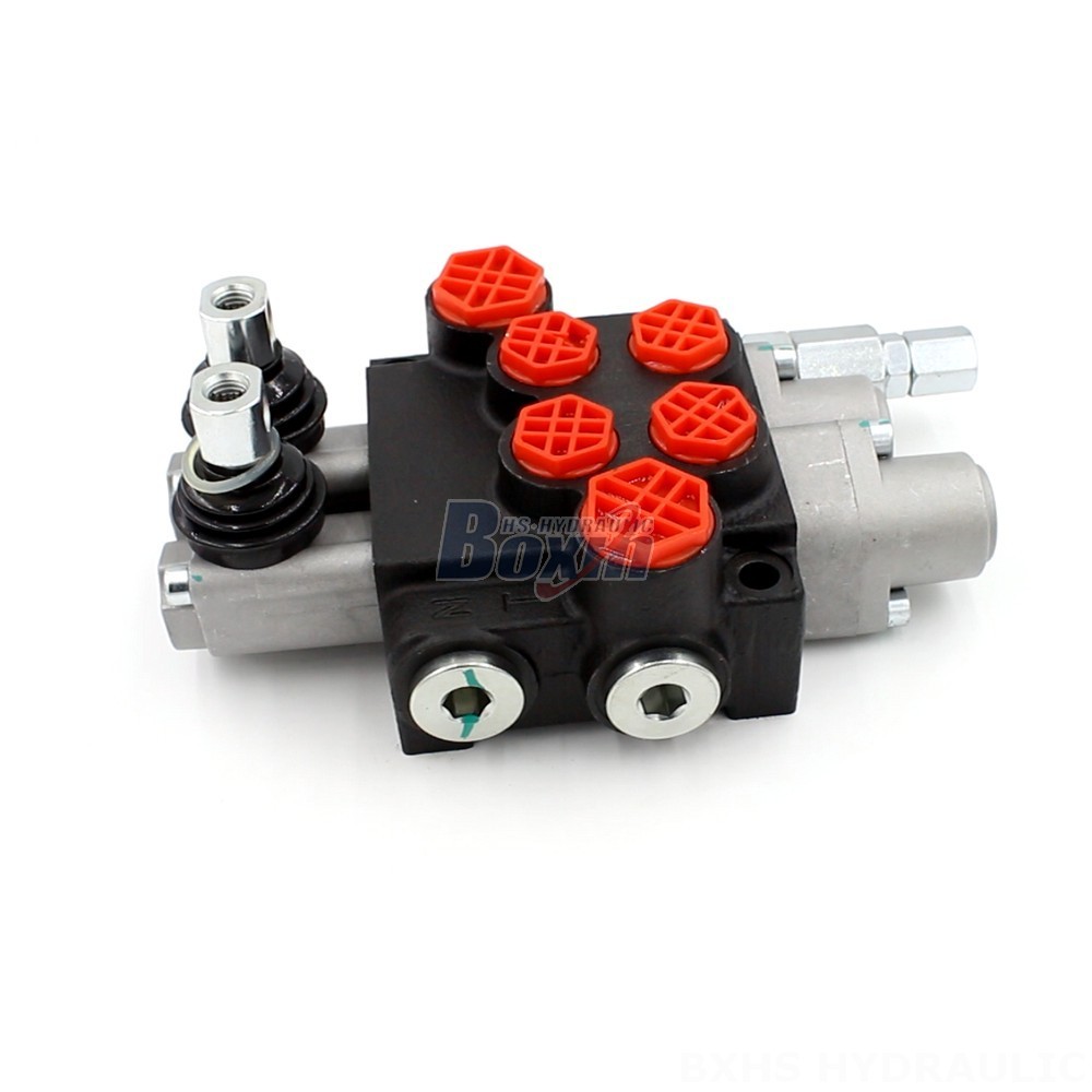 Hydraulic Diverter Rotary 4 Way Valve Custom Hydraulic Valves: P40-G12-G38-OT-QTW ODM Solutions main image
