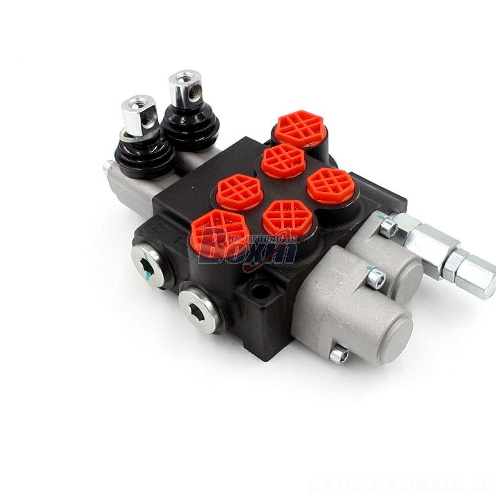 Hydraulic Diverter Rotary 4 Way Valve Custom Hydraulic Valves: P40-G12-G38-OT-QTW ODM Solutions main image
