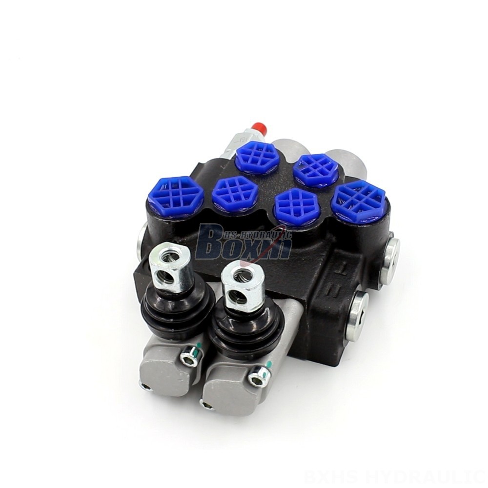 4 Way Hydraulic Joystick P40-G12-G38-OT Monoblock Directional Valve | High-Quality & Reliable cover photo