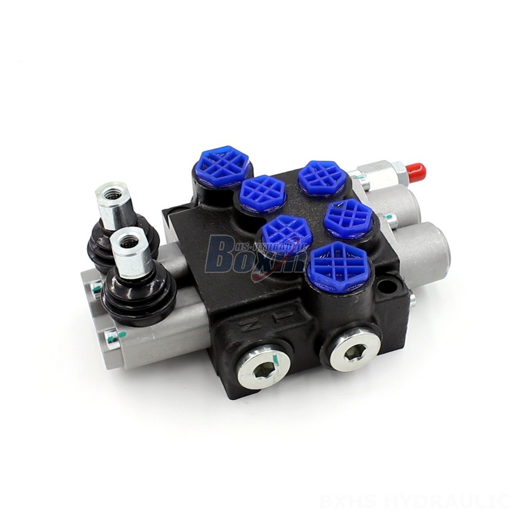 4 Way Hydraulic Joystick P40-G12-G38-OT Monoblock Directional Valve | High-Quality & Reliable main image