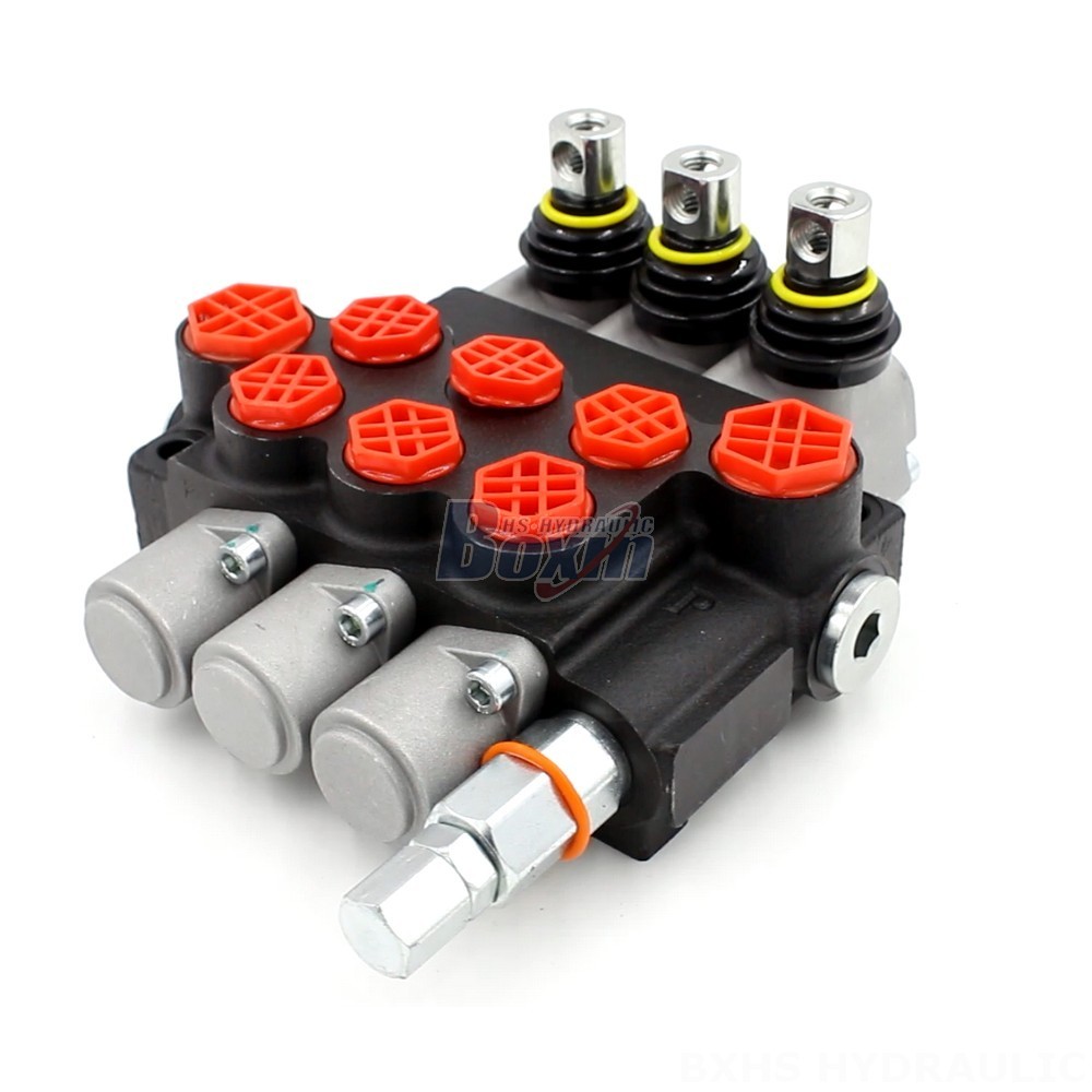 P40-G12-G38-OW Manual 3 Spool Monoblock Directional Valve | Manufacturer & Global Supplier cover photo