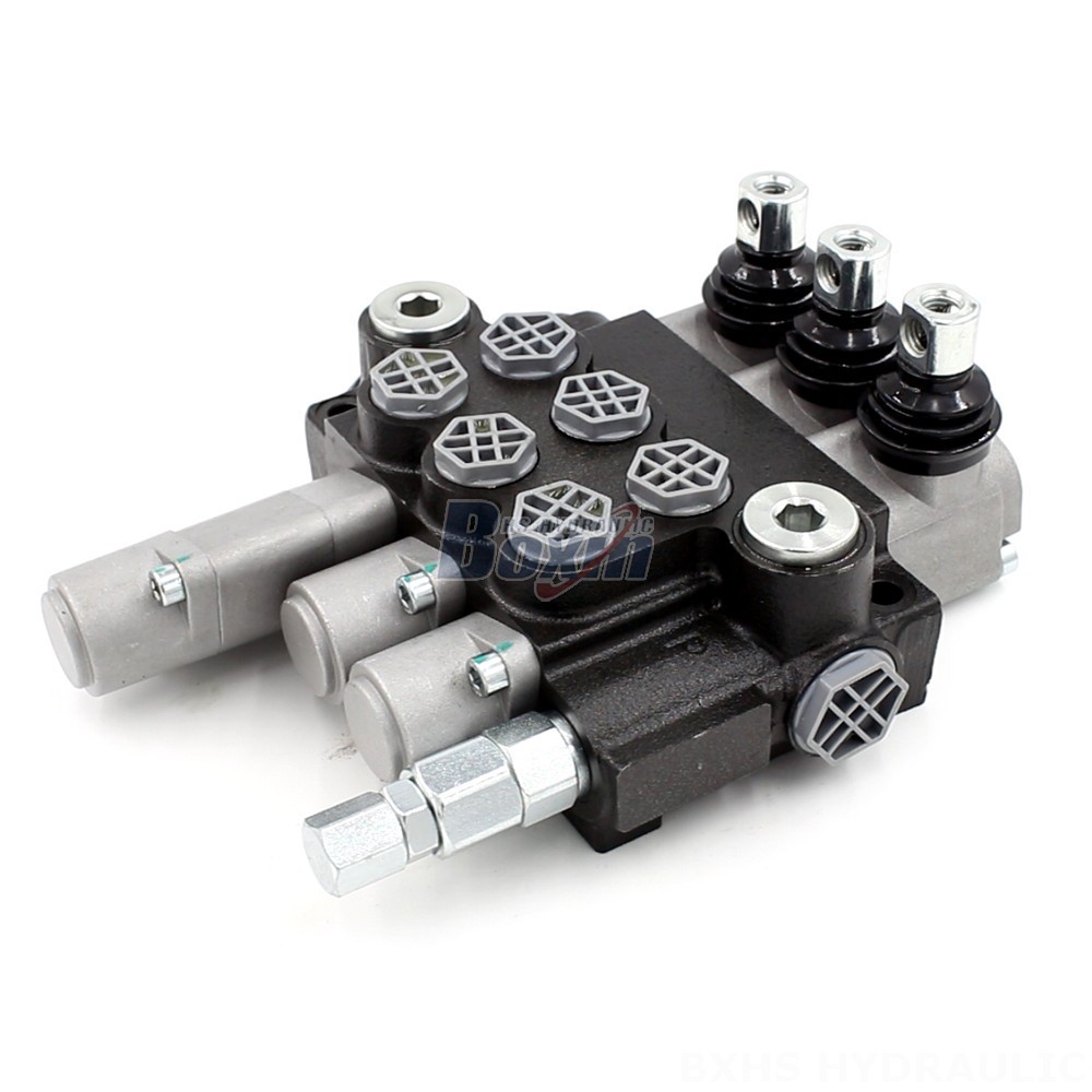 Autocycle Hydraulic Valve 3 Spool Manual Directional Valve - P40-G12-G38 | Factory & Supplier cover photo