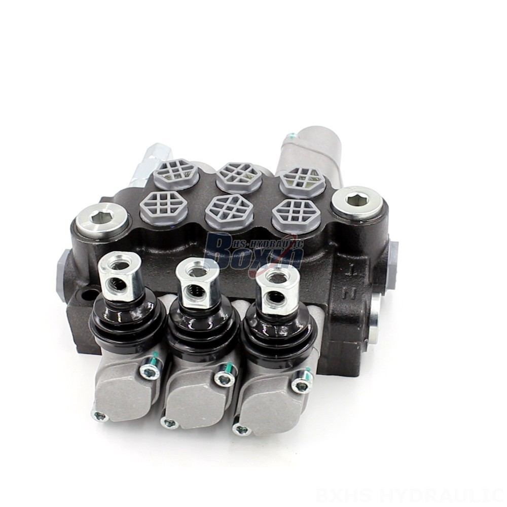 Hydraulic Monoblock Solenoid Control Valve P40-G12-G38 3-Way Hydraulic Valve | Wholesale & OEM main image